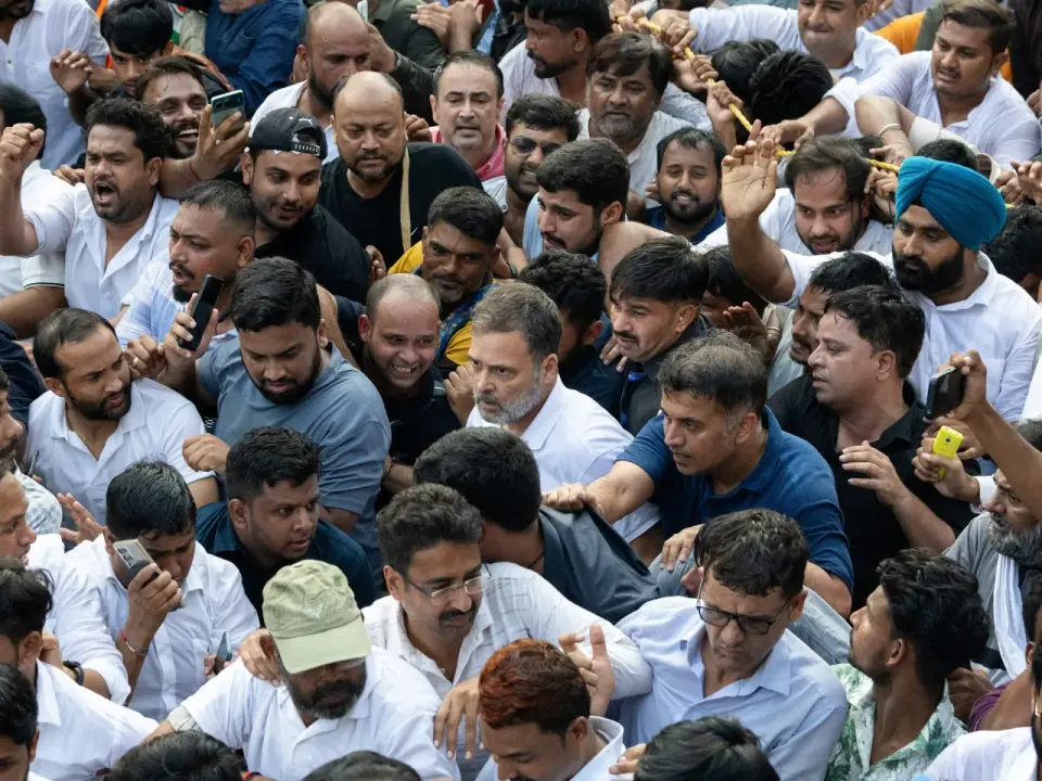 Opposition Leaders File Petition Against Election Chief Amid Heavy Delhi Security Lockdown