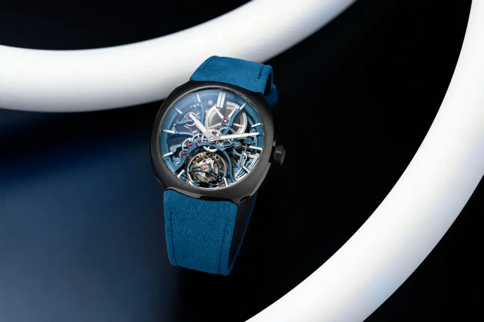H. Moser & Cie. Launches Ceramic Alpine Streamliner Tourbillon