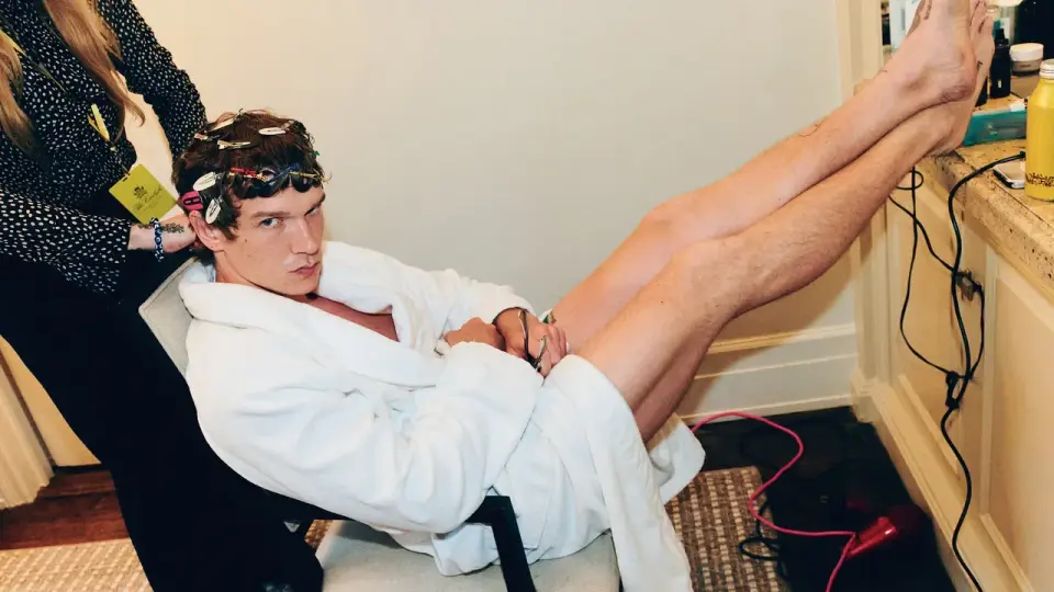 Connor Storrie Heads to the Met Gala Calmly in Saint Laurent Debut Look