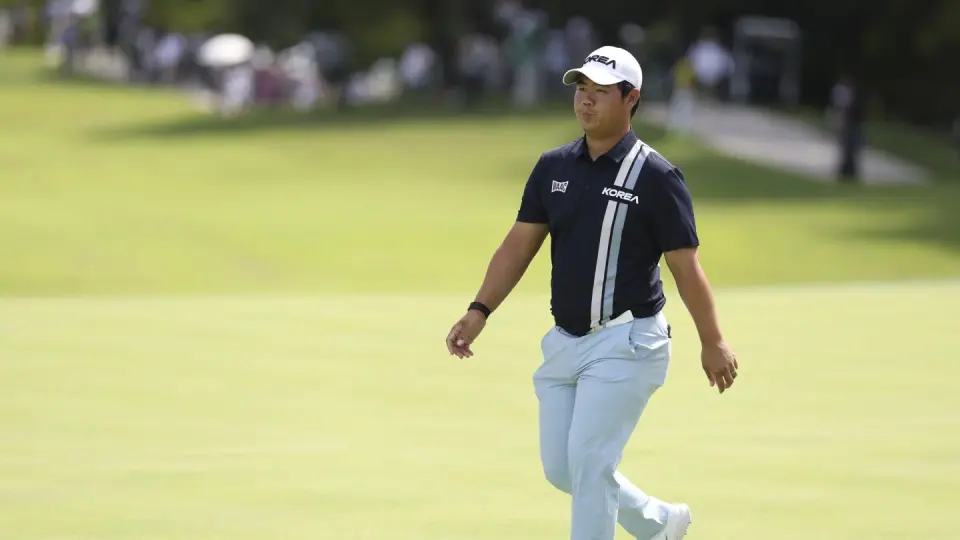 Tom Kim Seizes Asian Games Lead, One Round From Military Service Exemption