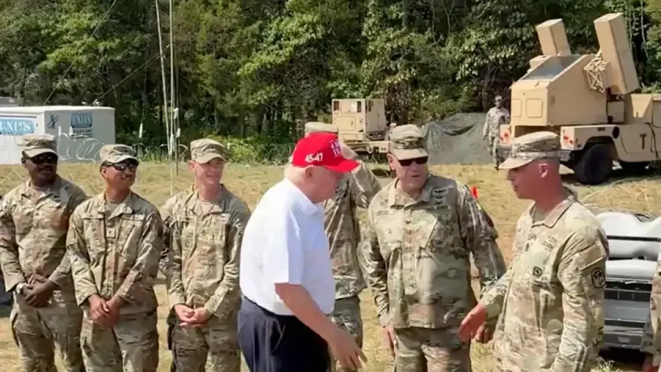 Avenger Defense Systems Shadow Trump’s Bedminster Golf Round
