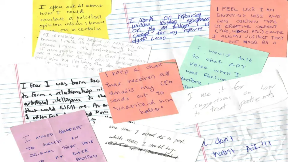 Artist's Public Confession Booth Reveals Intimate AI Secrets