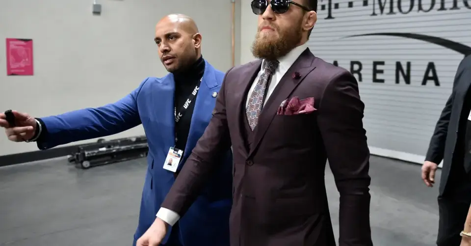 McGregor Touches Down in Vegas for UFC 329 Return Against Holloway