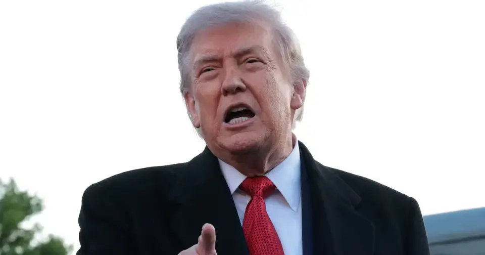 Trump Flips Out at Reporter Over Lincoln Memorial Renovation