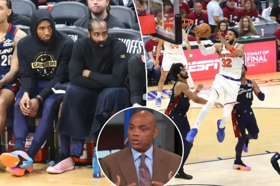 Barkley blasts Cavs for 'quit' effort as Knicks reach the Finals
