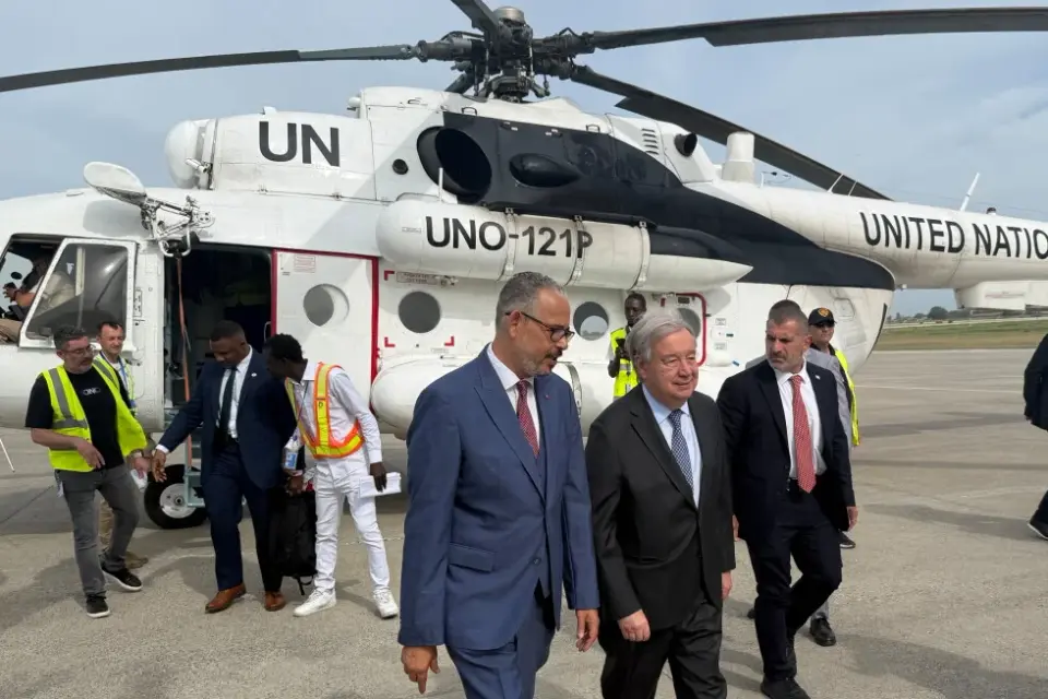 UN Chief Visits Haiti to Push Elections Amid Rampant Gang Violence