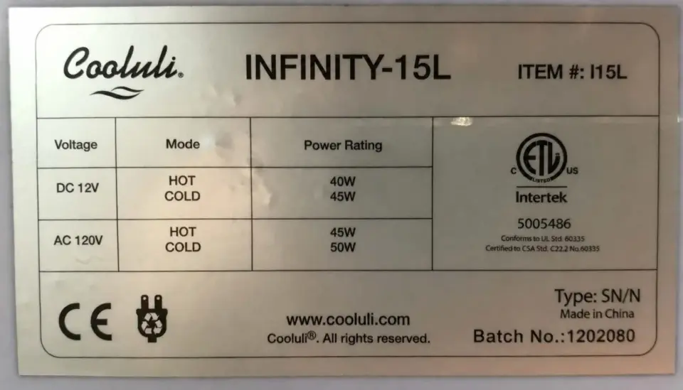 Cooluli Mini Fridges Recalled for Fire Hazard; Free Cord Replacement