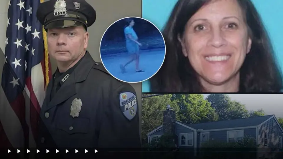 Worcester search for officer's wife paused after a day without clues