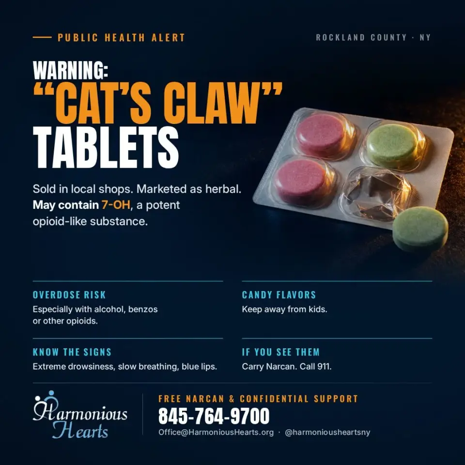 Rockland County Warns Residents of Dangerous Adulterated 'Cat's Claw' Supplements