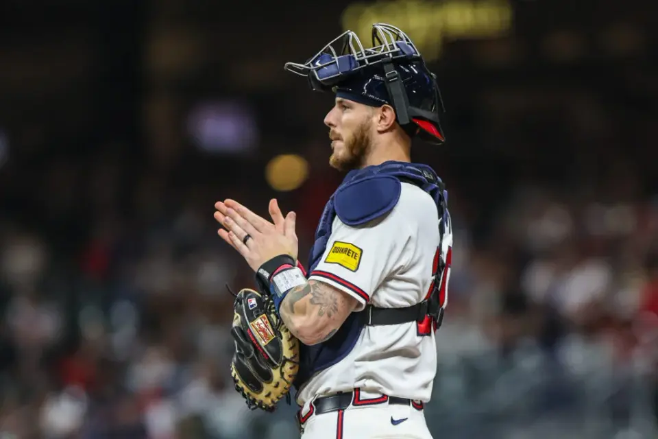 Athletics nab Jonah Heim from Braves in cash deal to bolster catching