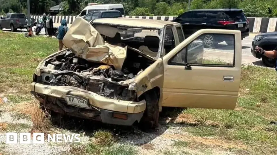 Thai monk procession tragedy: nine dead after 11-year-old driver crashes pickup