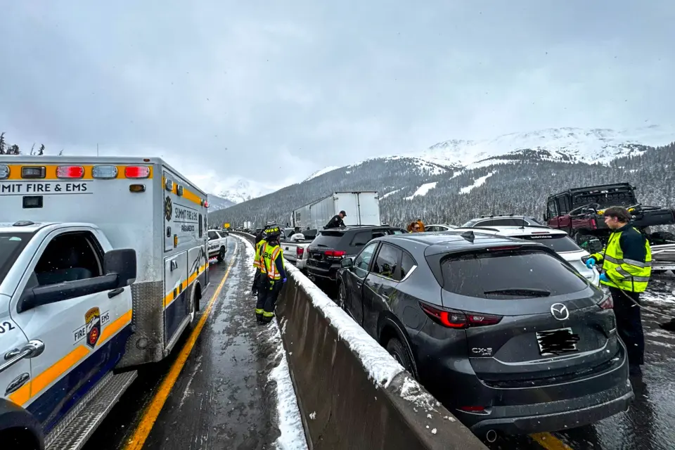 75-vehicle I-70 crash near Eisenhower Tunnel leaves 19 hospitalized