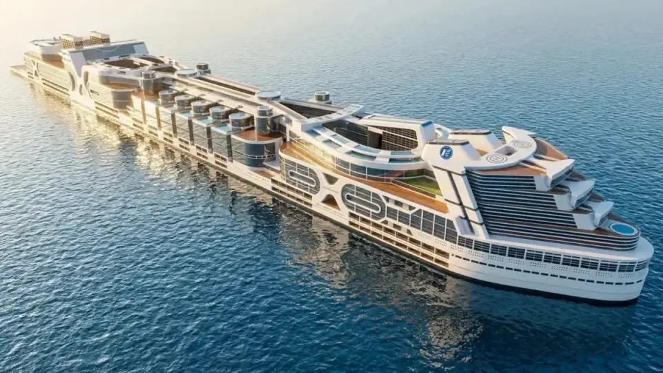 Could a mile-long cruise ship turn seas into a floating city for 80,000?