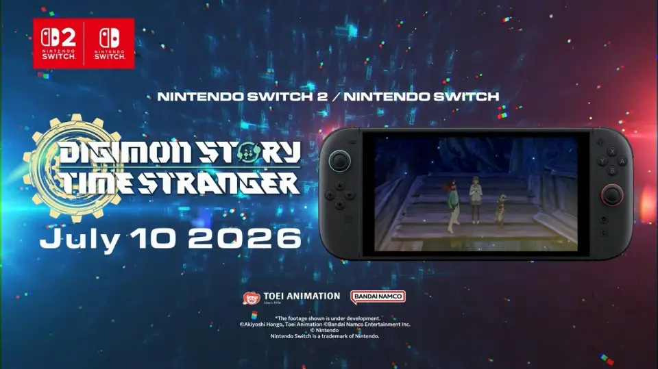 Digimon Story: Time Stranger lands on Switch 2 with 1080p/60fps Performance and 4K/30fps HDR Quality