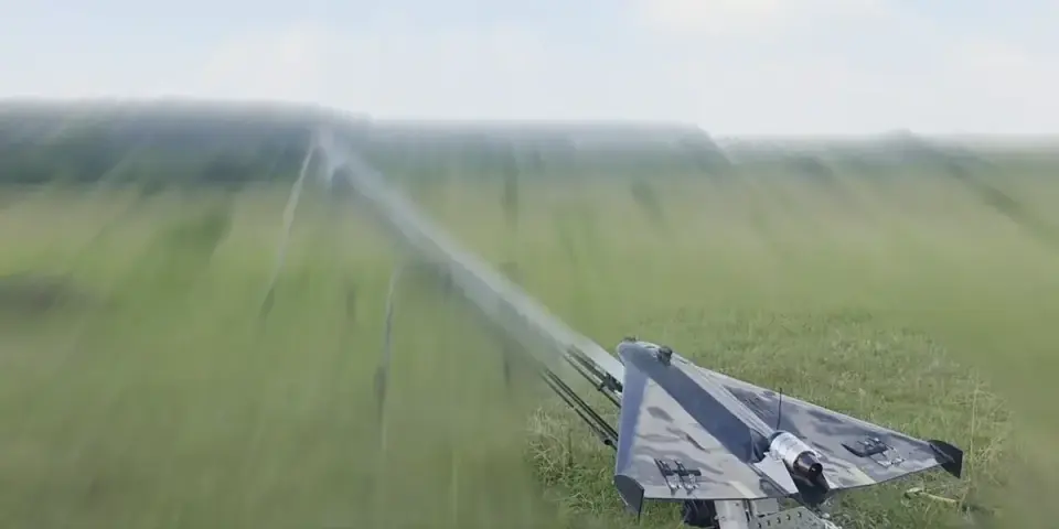 Ukraine’s Turbojet Delta-Wing Interceptor Targets Russia’s Jet-Powered Drones