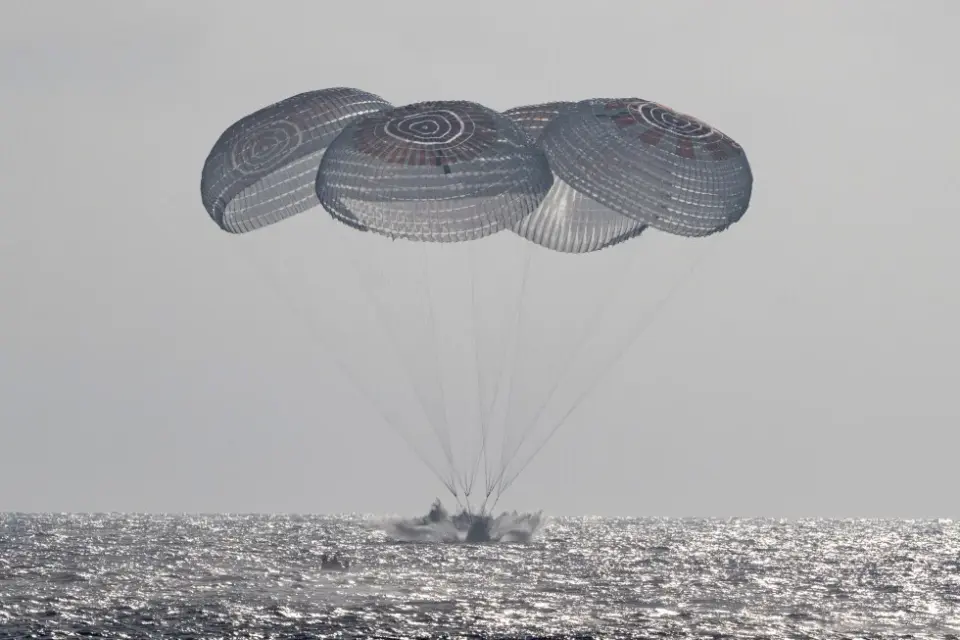 Crew-12 astronauts splash down after 237-day ISS mission