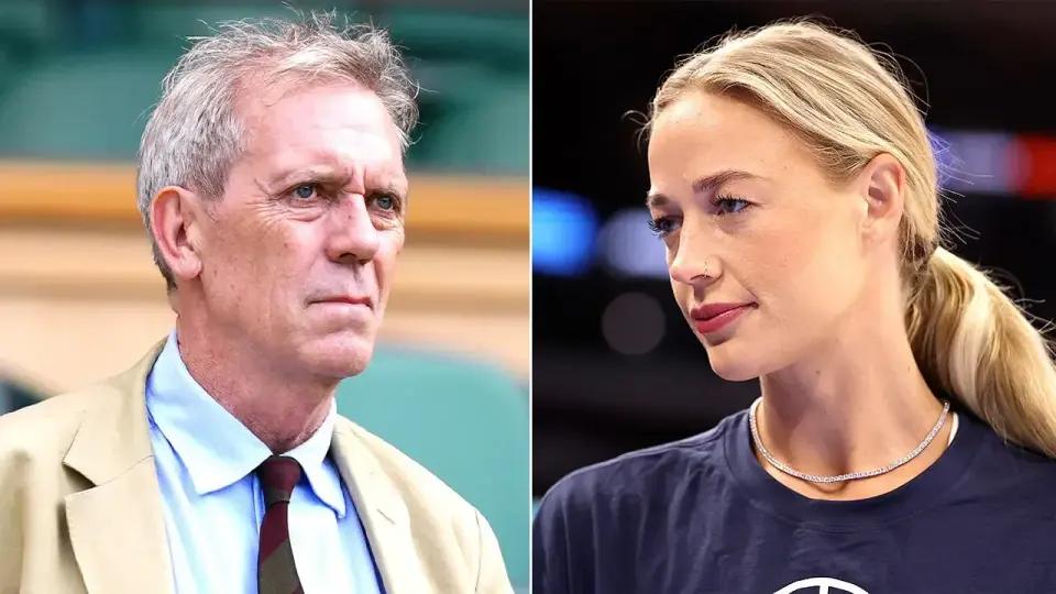 Hugh Laurie backs Sophie Cunningham in transgender sports debate, sparking viral exchange