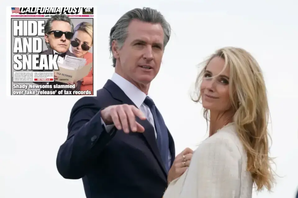 Newsom's selective tax release sparks outrage over transparency