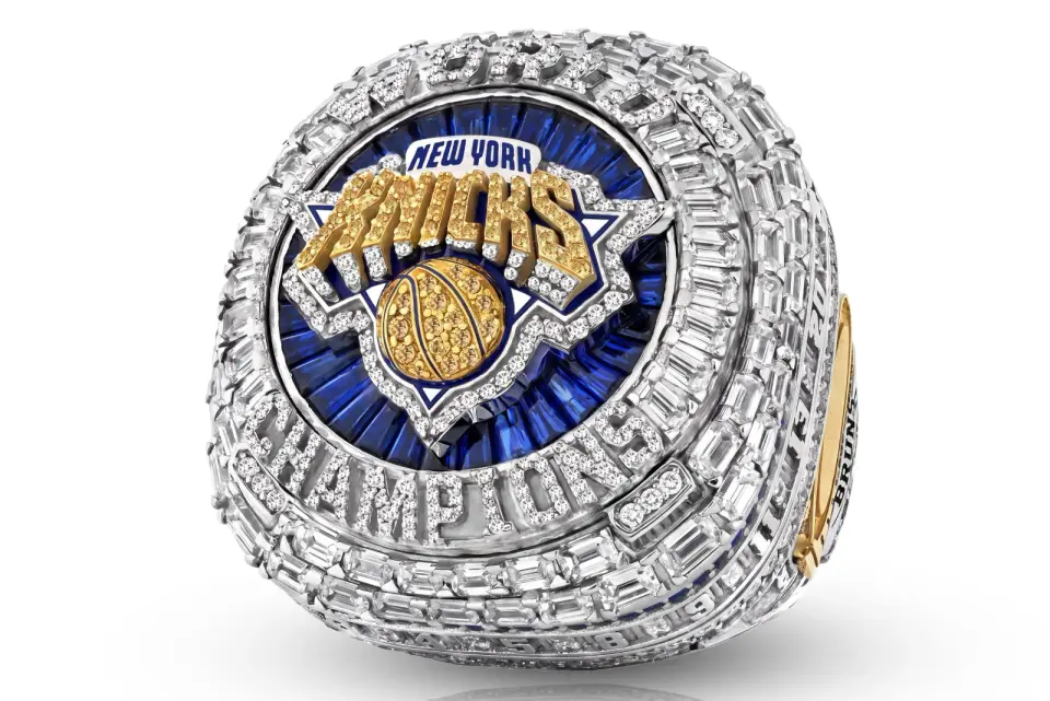 Knicks Unveil 22-Carat White Gold Rings Honoring 2026 Title and Garden Architecture