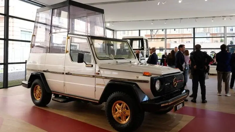 Vatican Unveils Century-Long Popemobile Exhibit Featuring Eight Mercedes-Benz Models