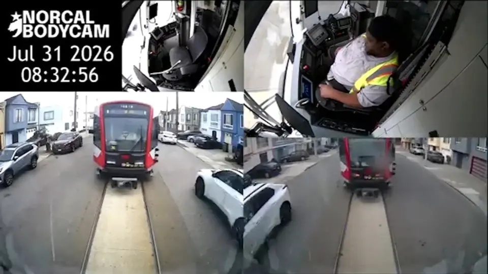 Video hints fatigue behind SF Muni empty-train crash