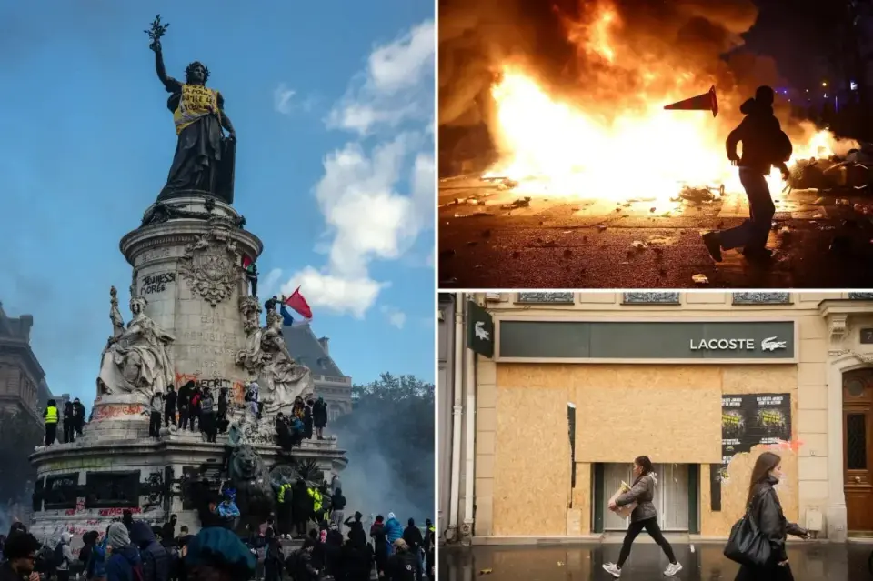 France Deploys 70,000 Police and Closes Louvre Ahead of Cost-of-Living Protests