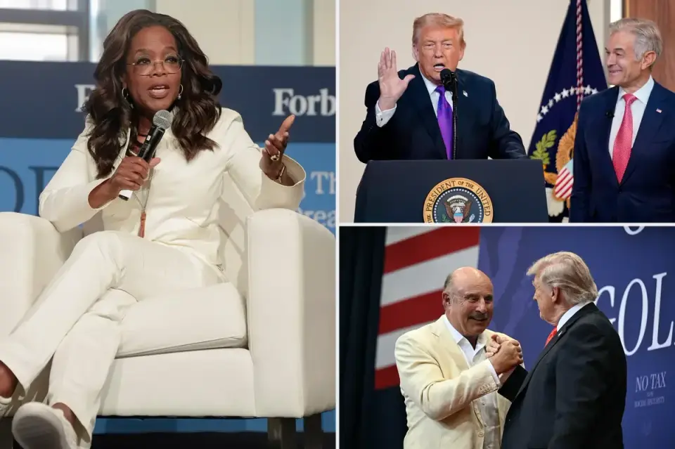 Oprah Distances Herself From Dr. Phil and Dr. Oz Over Trump-Linked Politics