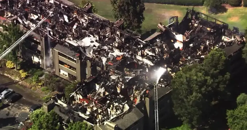 Propane barbecue blamed for six-alarm Foster City condo fire, displacing 150+ residents