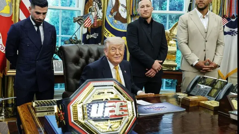 Trump family launches pricey 'Trump Coins' tied to White House UFC event