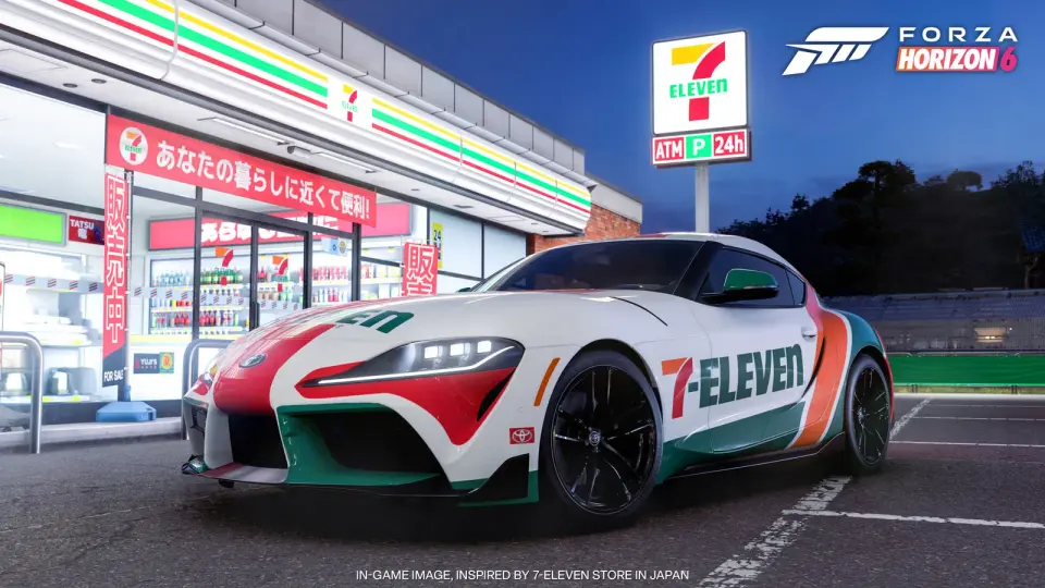 Forza Horizon 6 Adds 7-Eleven Collaboration and New Cars in Horizon Meets Update