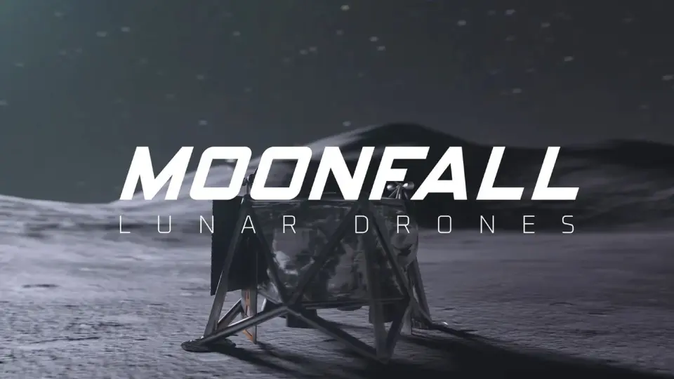 NASA bets on MoonFall drones to map the Moon's south pole