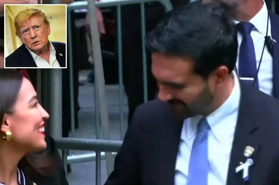 Trump condemns AOC and Mamdani over 9/11 memorial laughter moment