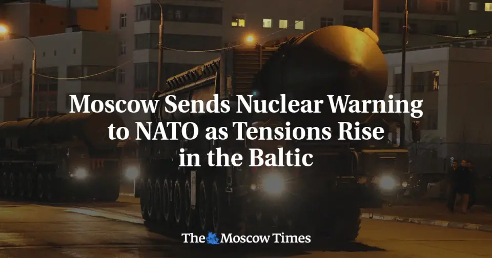 Moscow Escalates Kaliningrow Nuclear Threats as NATO Dismisses 'Irresponsible' Rhetoric