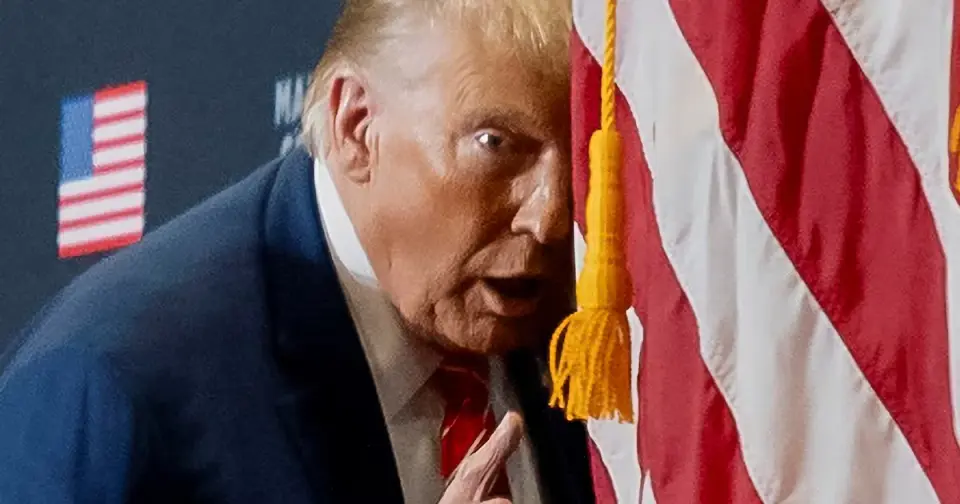 Trump's Butterfly Metaphor Triggers Confusion Over Iran Drone War