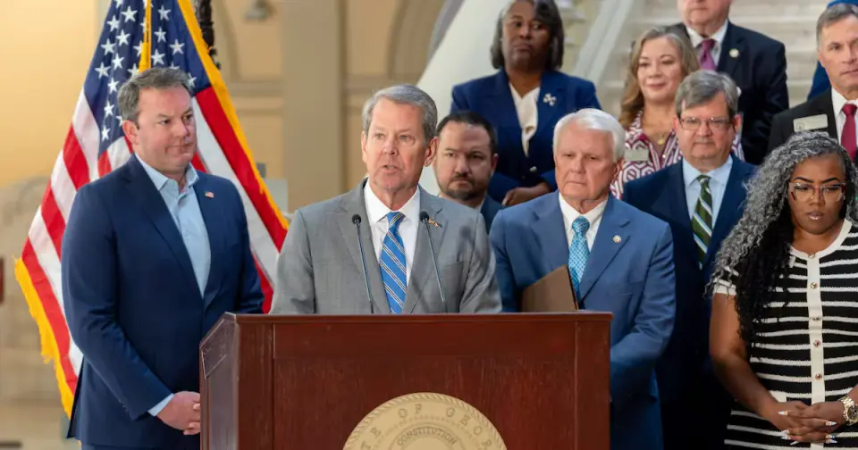 Kemp Signals Budget Stakes as Georgia's 2026 Decision Day Opens