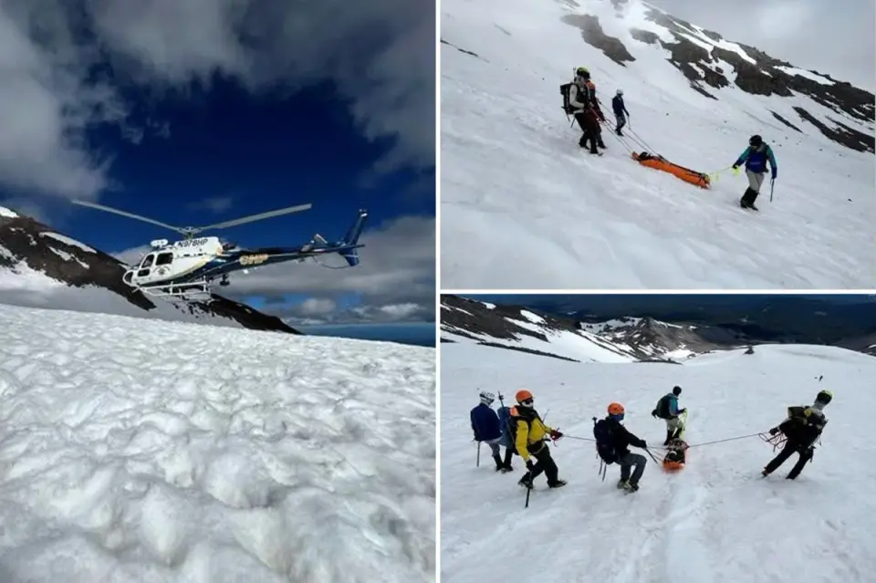 Novice climber defies odds after 1,500-foot plunge on Mount Shasta