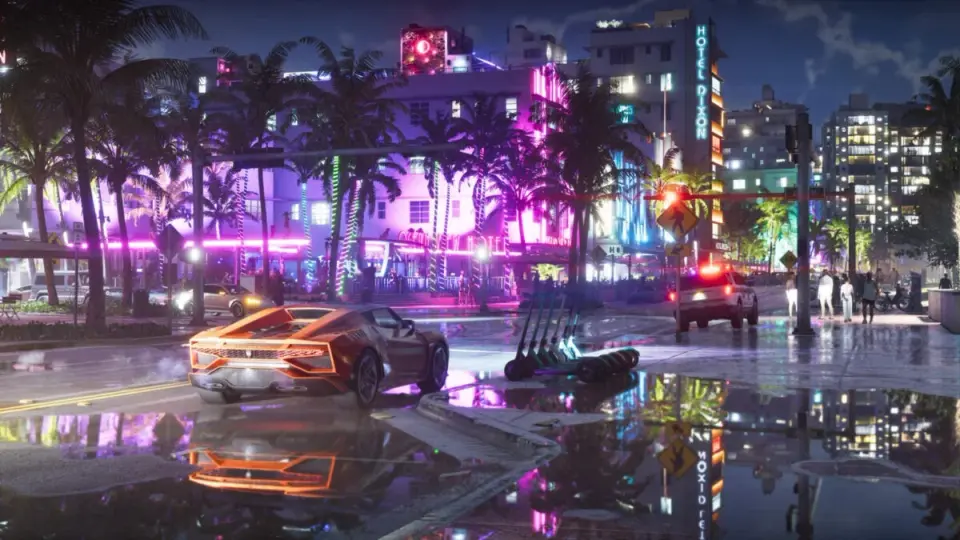 GTA 6’s Rainy Night Screenshot Sparks Authenticity Debate