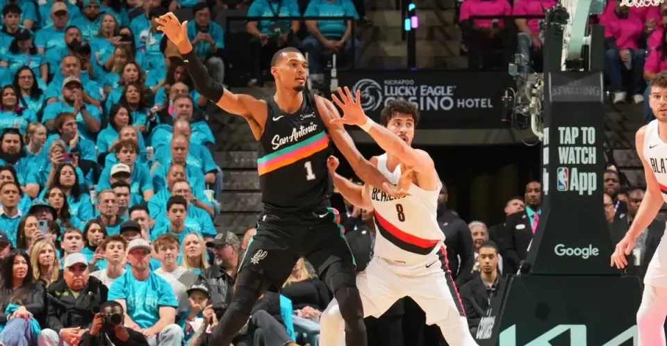 Wembanyama shines as Spurs grab 1-0 series lead, Blazers ready for Game 2 adjustments