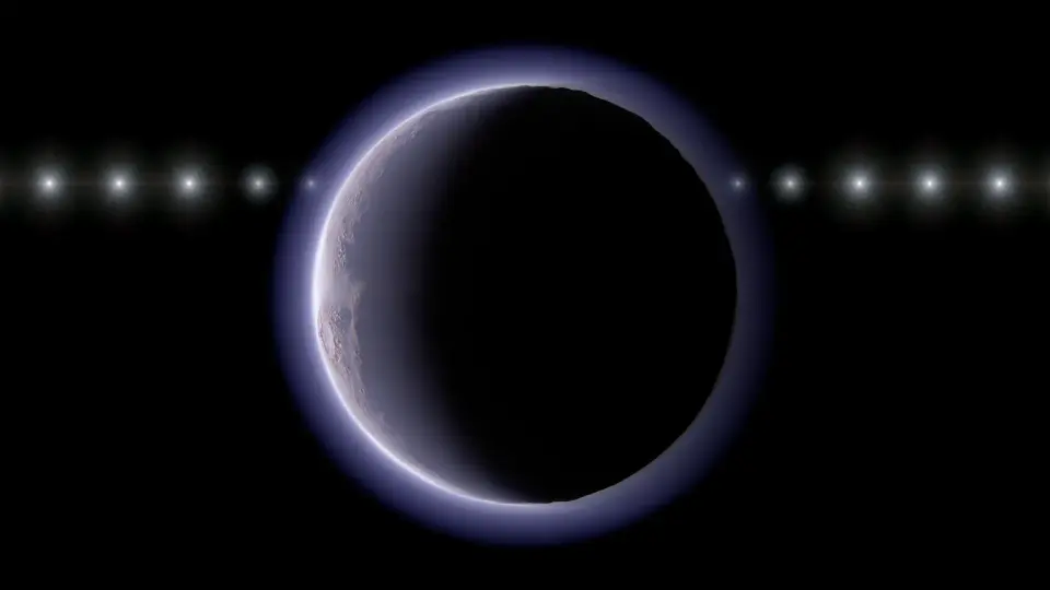 Tiny Kuiper Belt World Grows a Mysterious, Vanishingly Thin Atmosphere