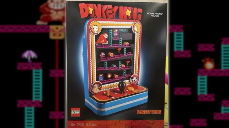 LEGO Donkey Kong Arcade Set Leaks, Priced at $200 for August Debut