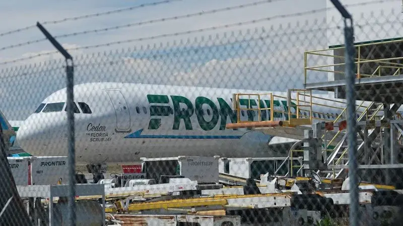 Denver airport fence jumper dies after being struck by Frontier jet during takeoff