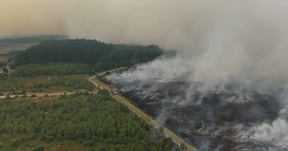 Belgium Battles Record Wildfire as EU Air Support Arrives