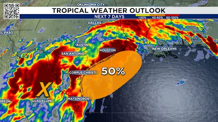 Gulf disturbance could become 2026’s first named storm, Arthur, bringing heavy rain to Houston