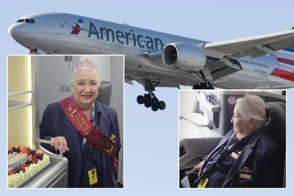 Carol Fair Retires as American Airlines' Most Senior Flight Attendant After 63 Years