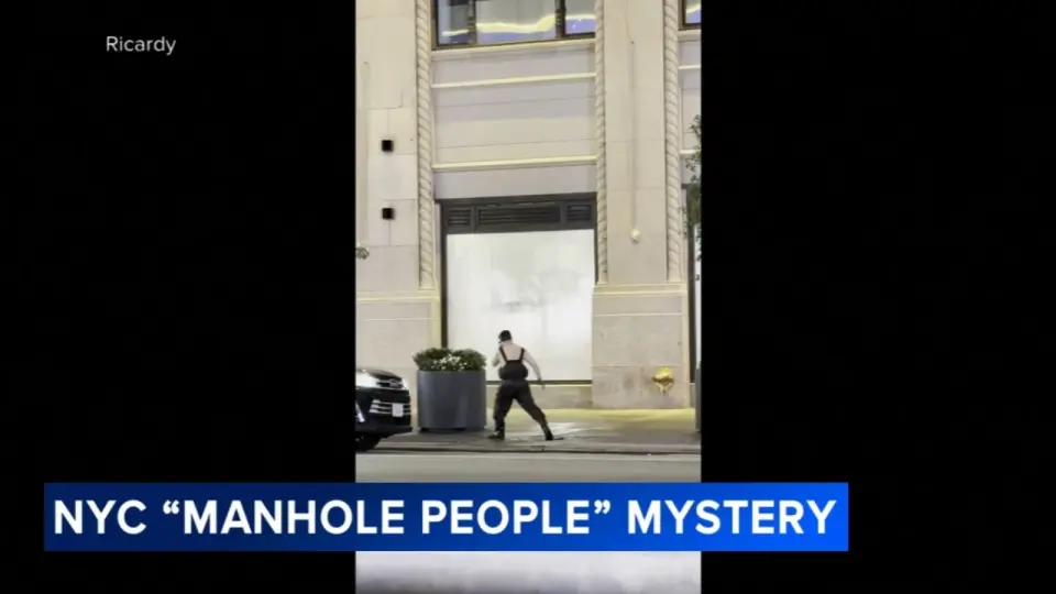 NYPD Probes Video of Three Emerging from NYC Sewer by Penn Station