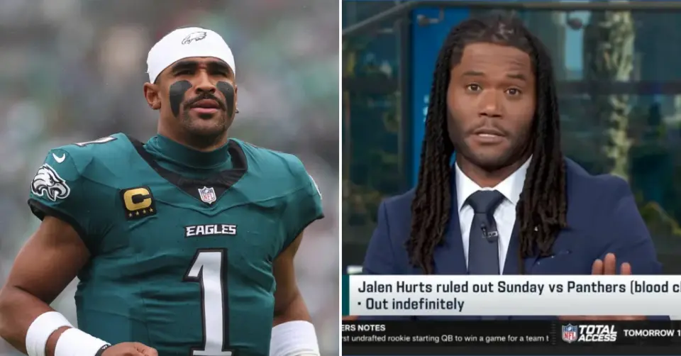 Robinson apologizes after suggesting Hurts faked injury, as medical timeline reveals clot progression