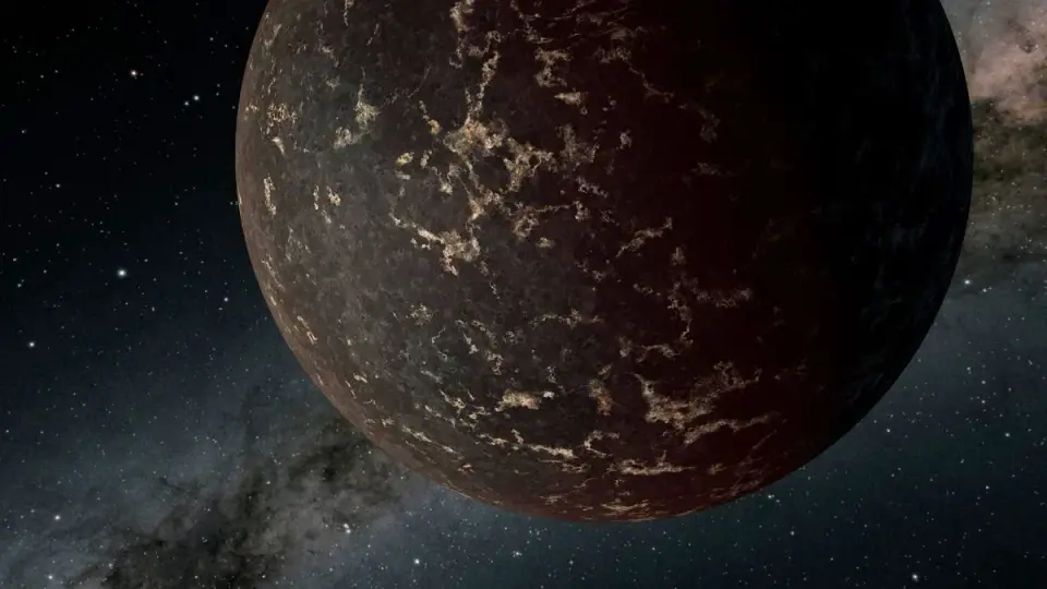 JWST Reveals an Airless, 30% Bigger Rocky World Orbiting a Red Dwarf