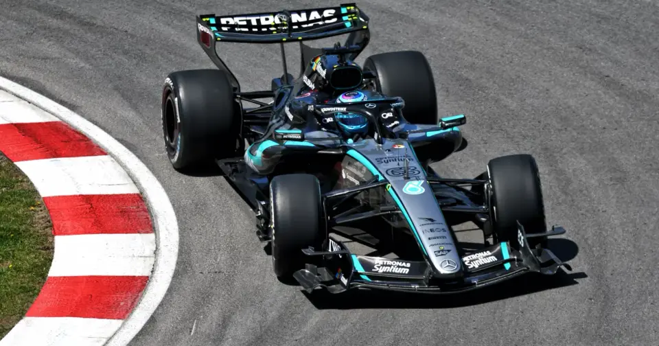 Russell clinches sprint pole as Mercedes lead Canadian GP sprint