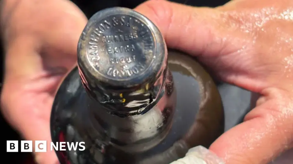 162-Year-Old Guinness Bottled Treasure Recovered From Dover Shipwreck