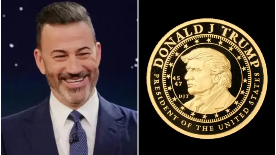 Kimmel Takes a Shot at Trump’s $12K UFC Coin With No Face Value